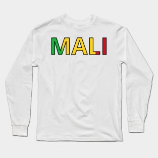 Drapeau Mali Long Sleeve T-Shirt